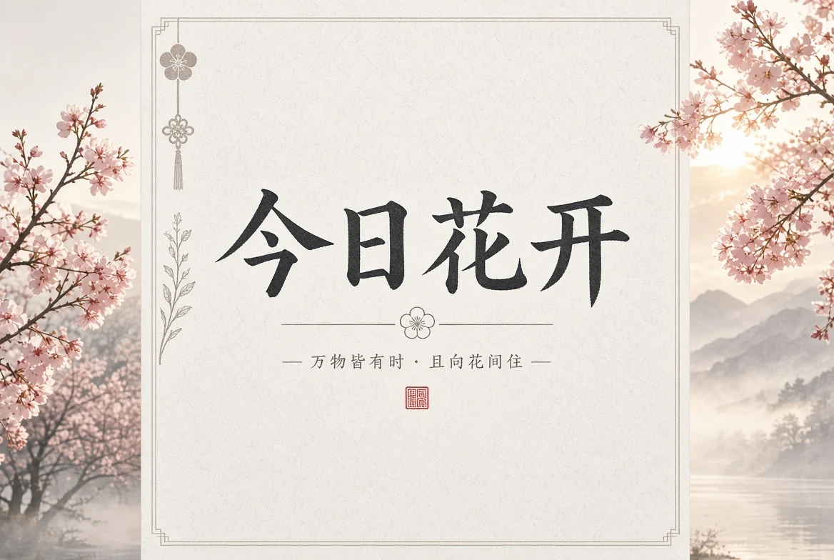 今日花开内容导览